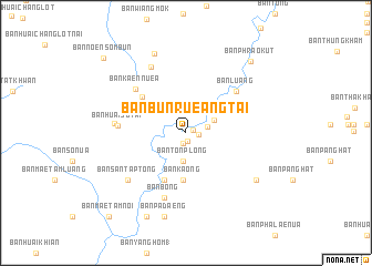 map of Ban Bunrueang Tai