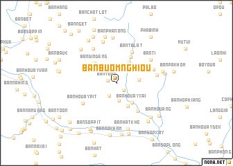 map of Ban Buôm Nghiou