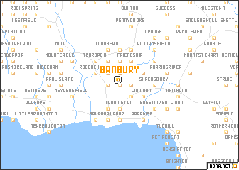 map of Banbury