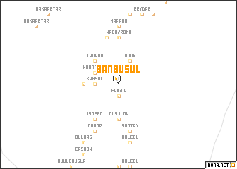 map of Banbusul