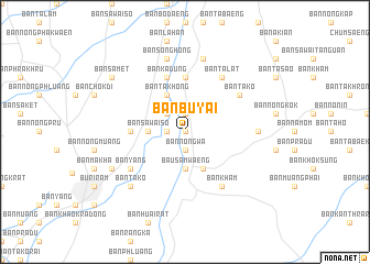 map of Ban Bu Yai