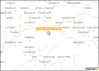 map of Banbwedaung