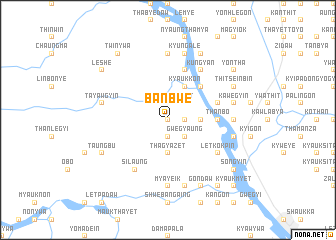 map of Banbwe
