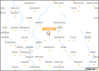 map of Bản Cam