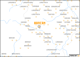 map of Bản Cam