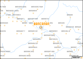 map of Bản Ca Nan