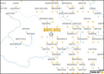 map of Bản Càng