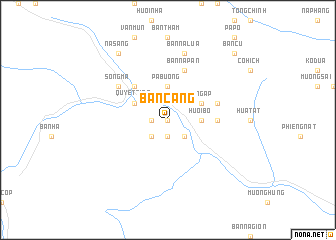 map of Bản Cang