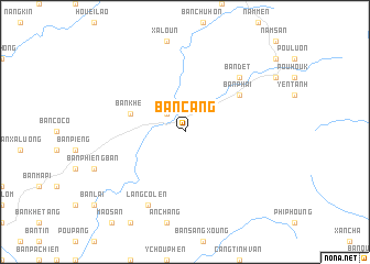 map of Bản Cang