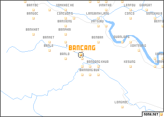 map of Bản Căng