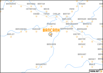 map of Bản Cành