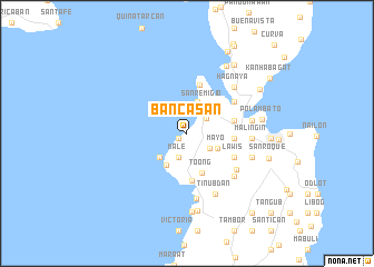 map of Bancasan