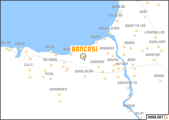 map of Bancasi