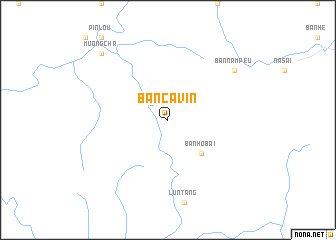 map of Bản Cavin