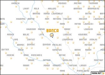 map of Bản Ca