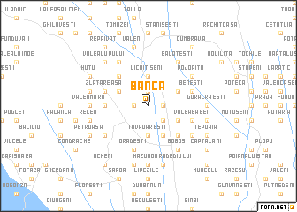 map of Banca