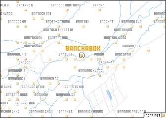 map of Ban Cha-bok