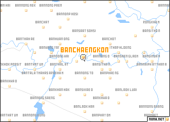 map of Ban Chaeng Kon