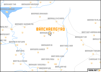 map of Ban Chaeng Yao