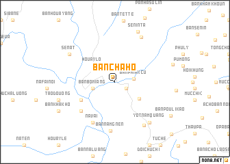 map of Ban Chahô