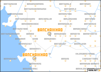 map of Ban Chai Khao
