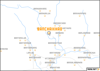 map of Ban Chai Khao