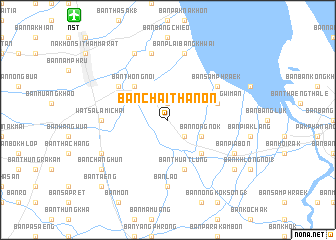 map of Ban Chai Thanon