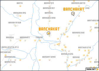 map of Ban Chakat