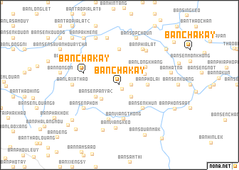 map of Ban Cha Kay