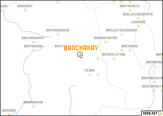 map of Ban Chakay