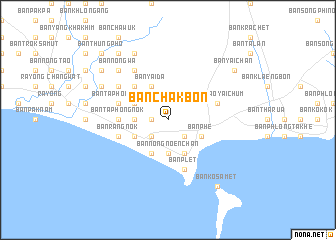 map of Ban Chak Bon