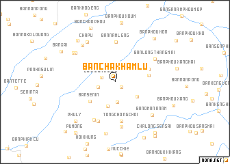 map of Ban Chakhamlu