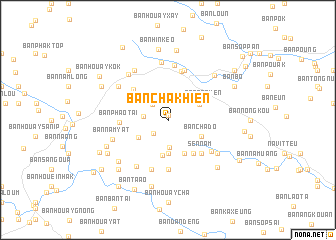 map of Ban Cha Khièn