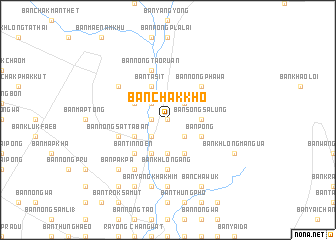 map of Ban Chak Kho