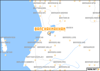 map of Ban Chak Makham