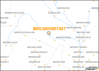 map of Ban Chak Man Thet