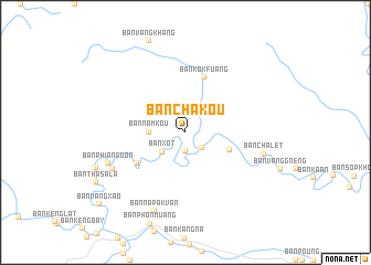 map of Ban Chakou