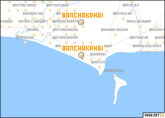 map of Ban Chak Phai