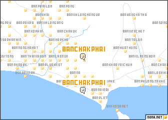 map of Ban Chak Phai