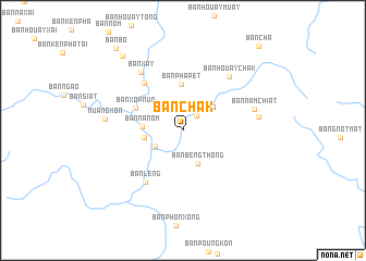 map of Ban Chak