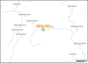 map of Ban Chak