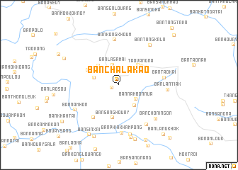 map of Ban Chala-Kao