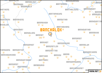 map of Ban Chalôk