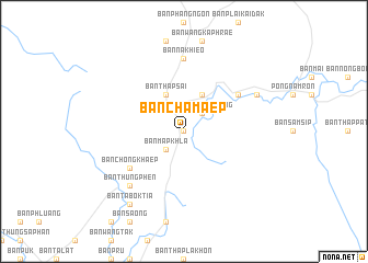 map of Ban Chamaep