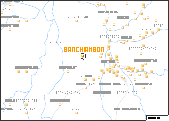 map of Ban Cham Bon