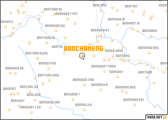 map of Ban Cha Meng