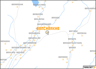 map of Ban Cham Kha