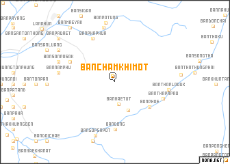 map of Ban Cham Khi Mot