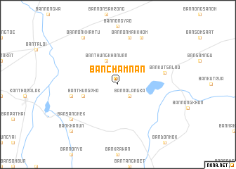 map of Ban Chamnan
