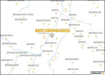 map of Ban Champa Khong